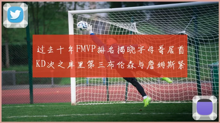 过去十年FMVP排名揭晓字母哥居首KD次之库里第三布伦森与詹姆斯紧随其后